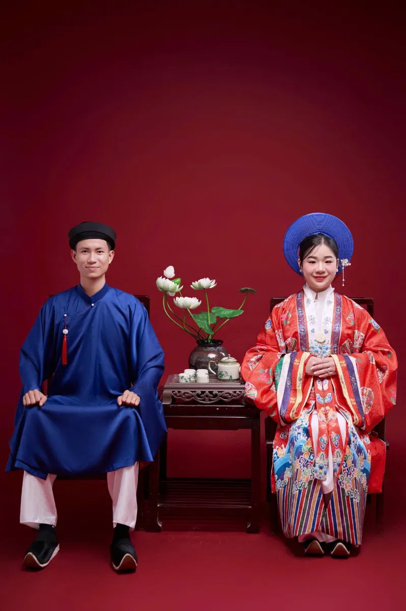 Studio tại HONGKONG 50 Hàm Nghi - STUDIO_PHÔNG ĐỎ HOA LỤA - HongKong Wedding