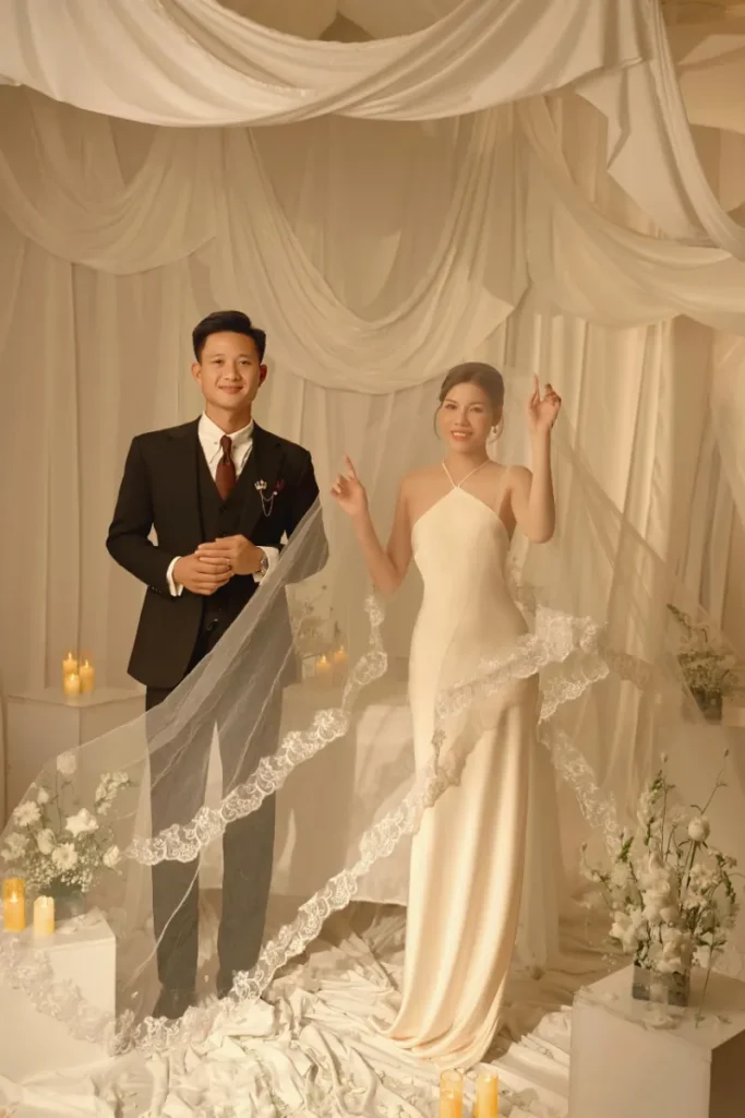 STUDIO_PHÔNG VẢI DECOR HOA TƯƠI